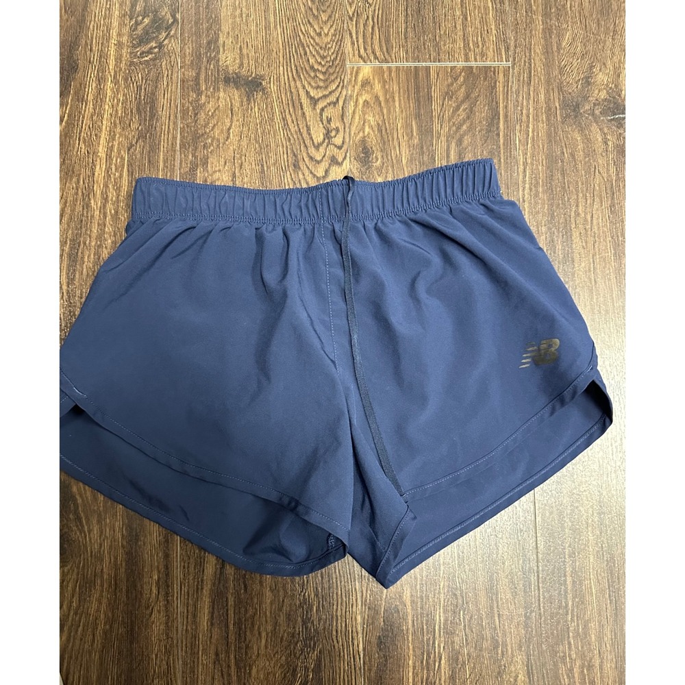 New Balance Women's Accelerate 2.5" Running Shorts - Navy Blue - XS